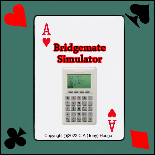 Bridgemate Simulator